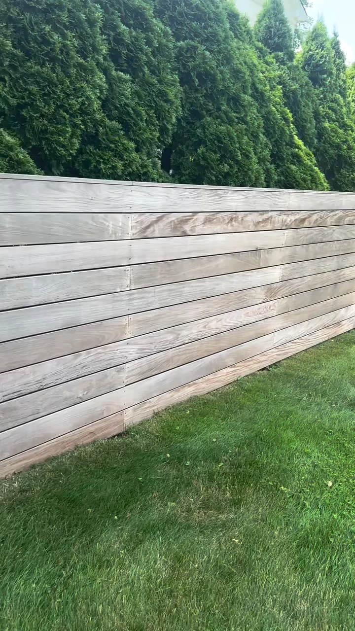 Classic Wooden Fence Backyard Privacy Ideas