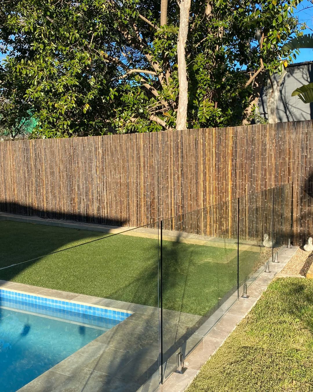 Bamboo Fencing Backyard Privacy Ideas