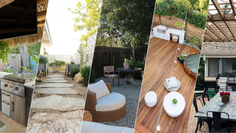 18 Cheap No Grass Backyard Ideas